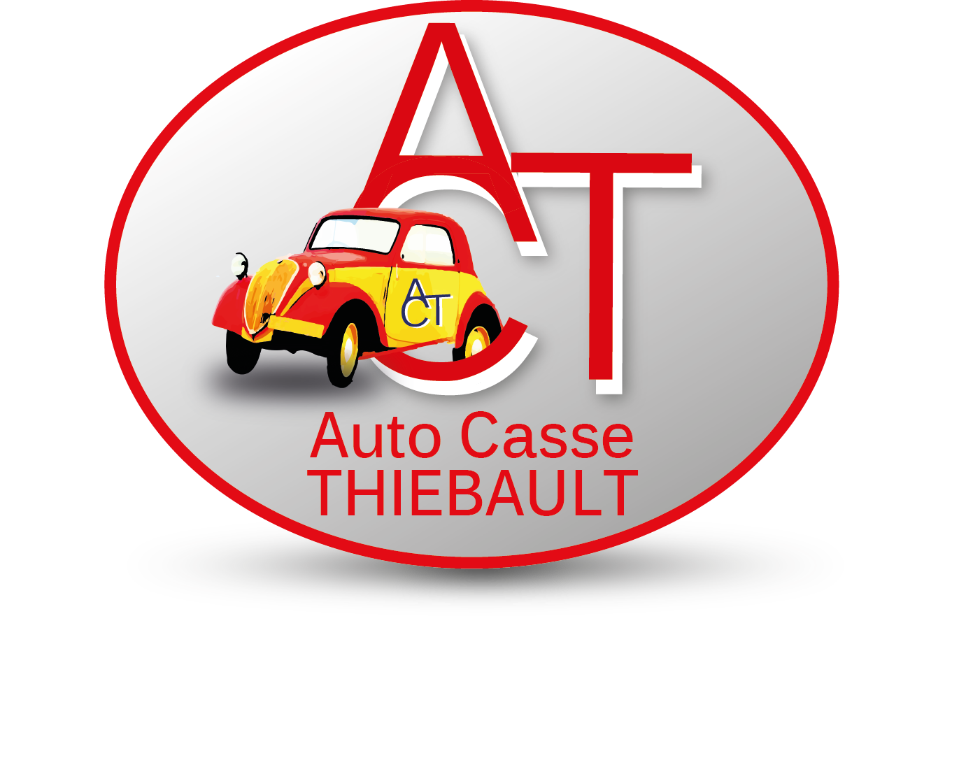 Logo de la société AUTO CASSE THIEBAULT situé à ROSIERES-PRES-TROYES 10430 dans le département de .