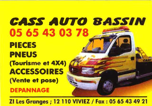 Logo de la société CASS AUTO DU BASSIN situé à VIVIEZ 12110 dans le département de .