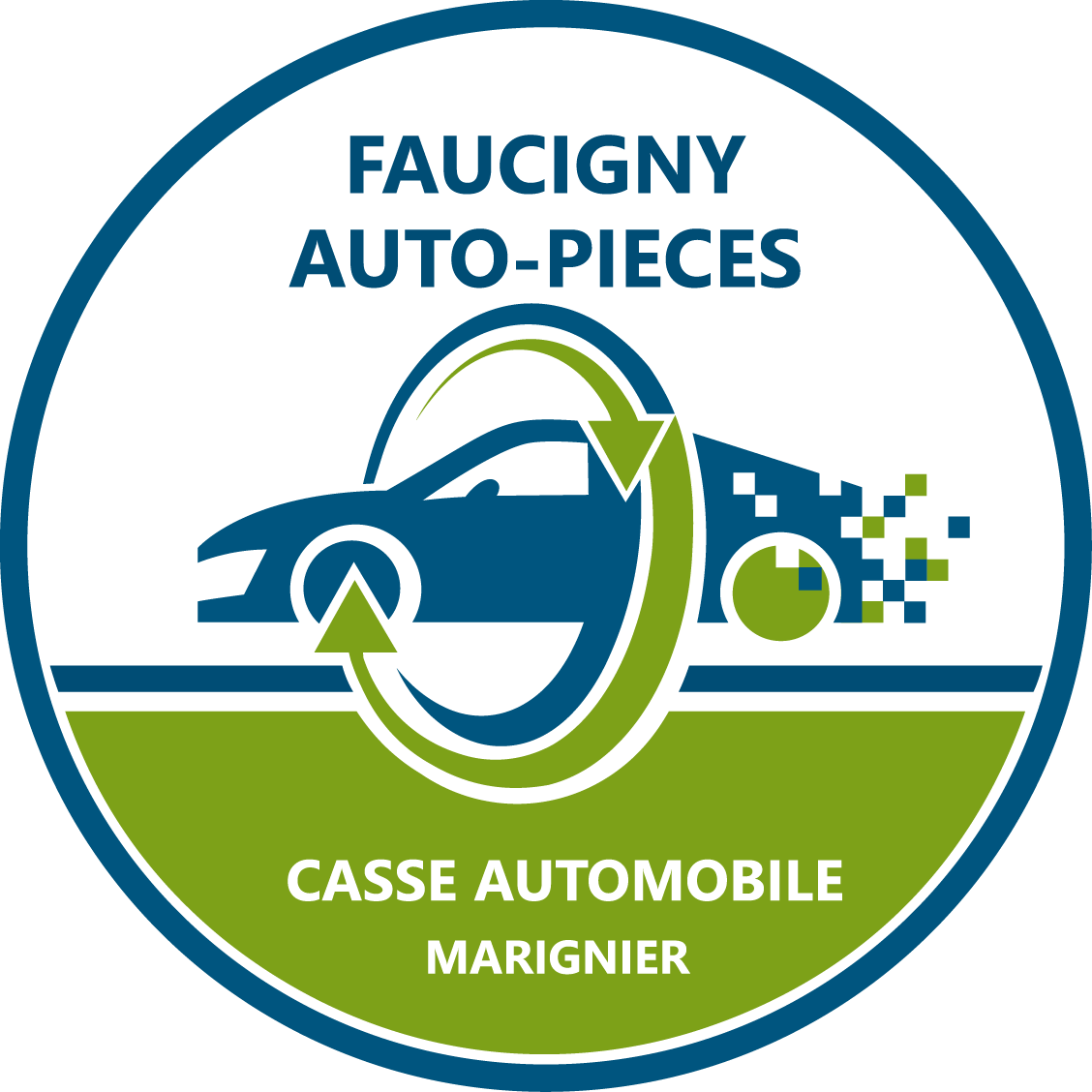 Logo de la société FAUCIGNY AUTO PIECES situé à MARIGNIER 74970 dans le département de .